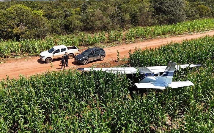 Envolvidos em queda de aeronave em Tangará da Serra são presos com armas e mais de 600 munições