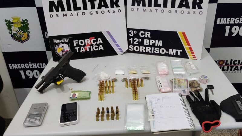 Polícia Militar desarticula quadrilha suspeita por tentativa de homicídio, tráfico e porte ilegal de arma de fogo