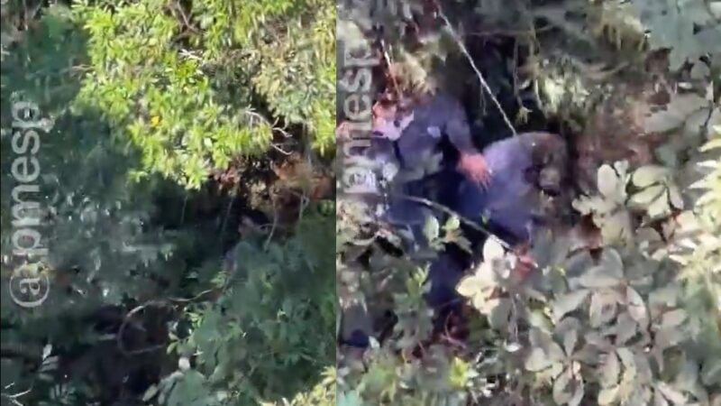 PM de SP prende sequestradores na mata com apoio de helicóptero Águia