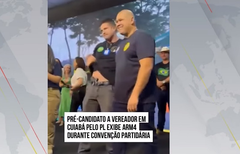 Pré-candidato pelo PL mostra ARMA em convenção e Correios aciona a PF contra senador bolsonarista – Jornal Advogado – Em Mato Grosso
