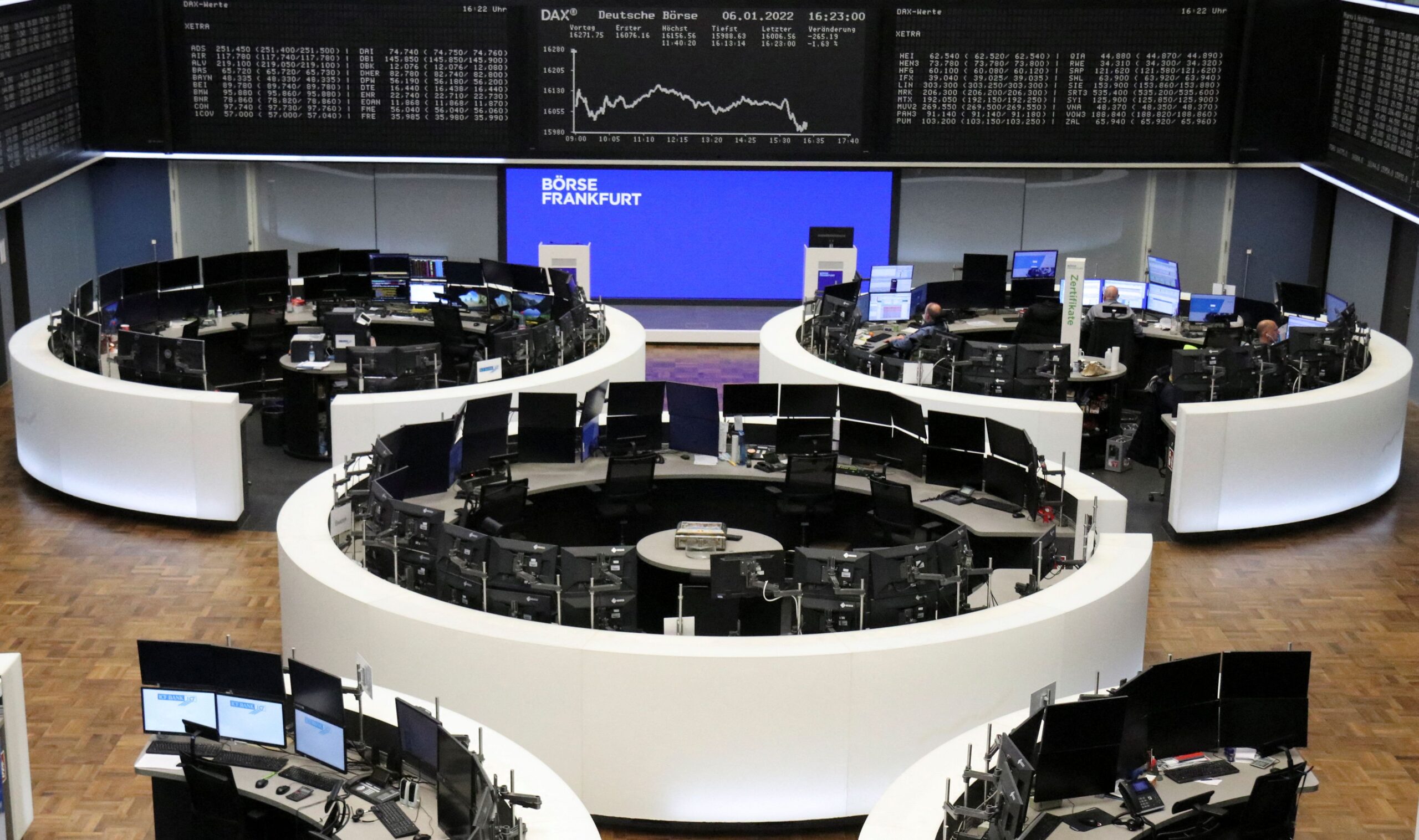 Bolsas da Europa fecham em leve baixa em semana de liquidez reduzida