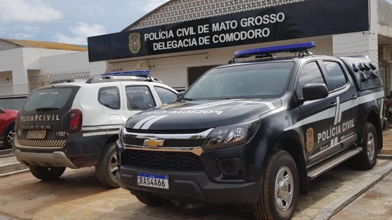 Polícia Civil prende dois foragidos da Justiça em Comodoro