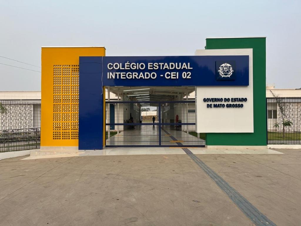 Governo de MT inaugura segundo Colégio Estadual Integrado em Cuiabá nesta sexta-feira (27)