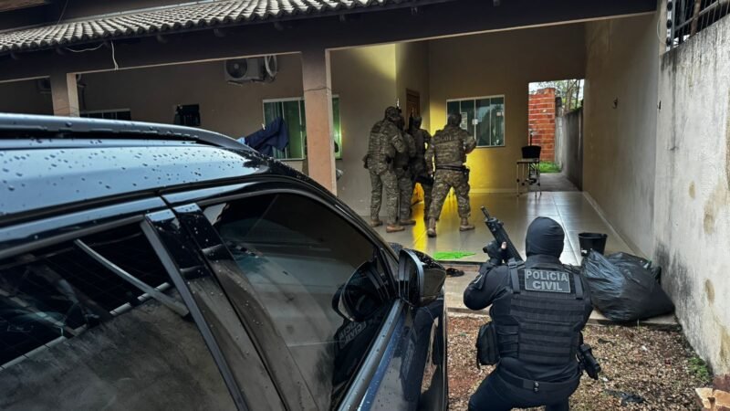 Operação Ponto Final cumpre 37 mandados contra organização criminosa envolvida em diversos crimes em Nova Mutum