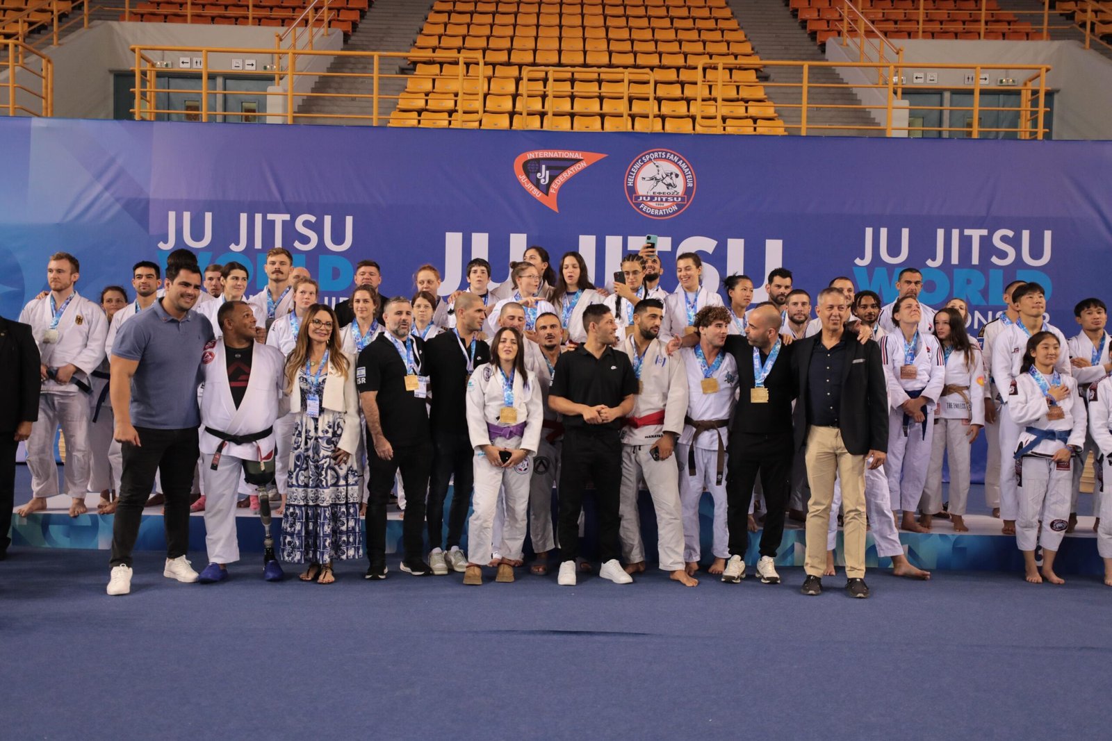 Atletas de MT com deficiência competem em Mundiais de Para Jiu-Jitsu na Grécia e nos Emirados Árabes Unidos