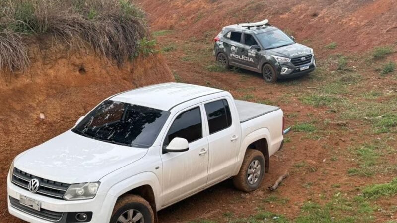 Força Tática desarticula quadrilha por roubo e sequestro e recupera caminhonete em Rondonópolis