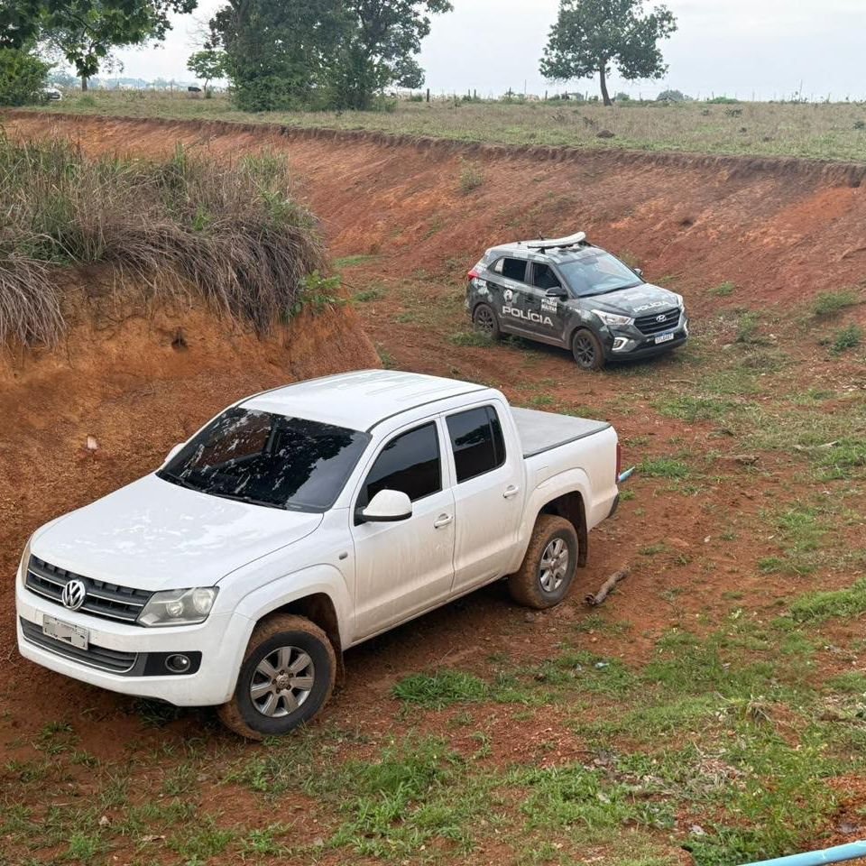 Força Tática desarticula quadrilha por roubo e sequestro e recupera caminhonete em Rondonópolis