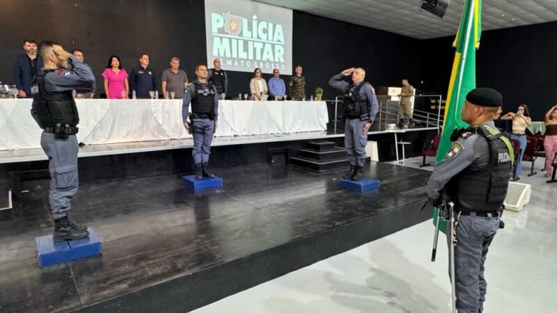 Polícia Militar oficializa novo comandante do 6º Comando Regional em Cáceres