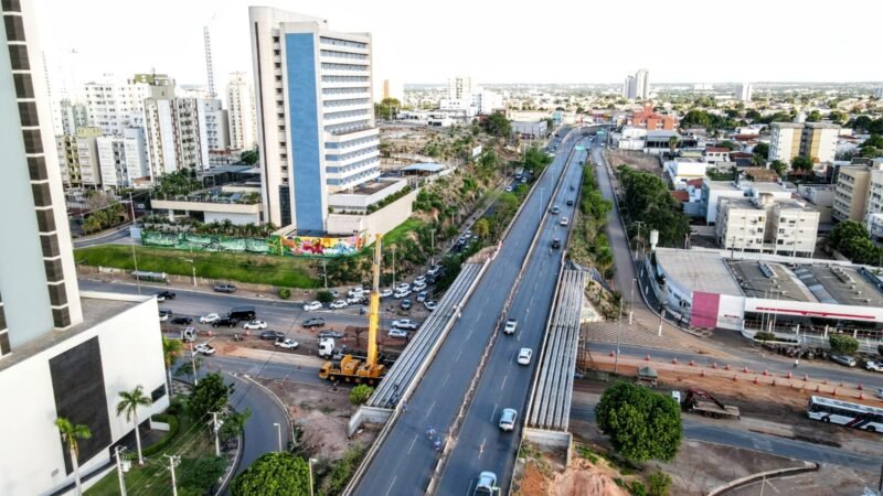 Trânsito em um lado do viaduto da Avenida do CPA será interrompido para realização de correções estruturais