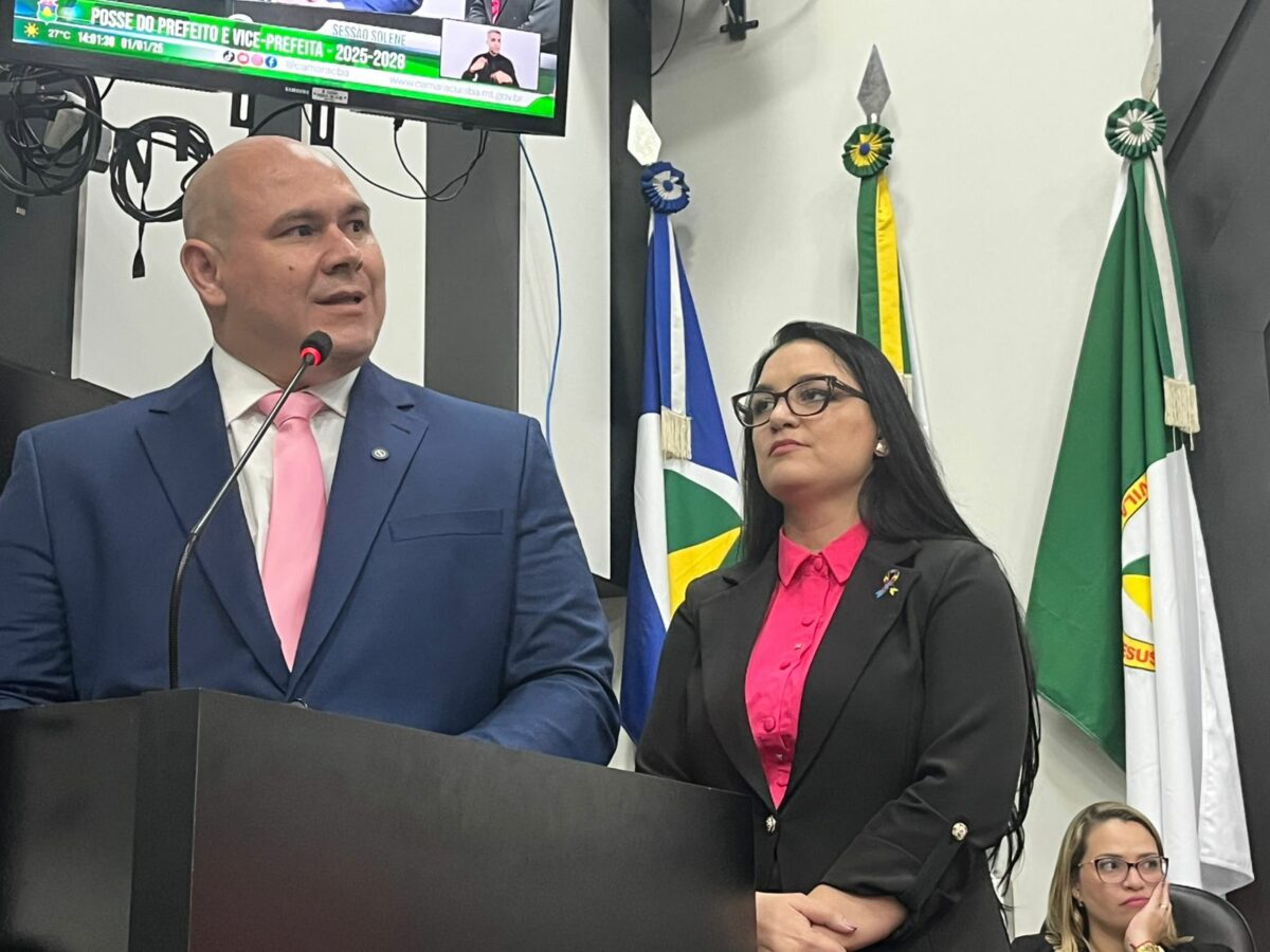 Abilio é empossado prefeito, rechaça ser “salvador da Pátria” e garante parceria sem intervenção na Câmara
