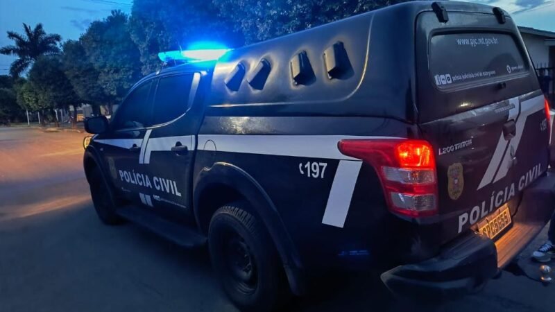 Autor de duplo homicídio em Alto Boa Vista é preso em ação conjunta da Polícia Civil e PRF