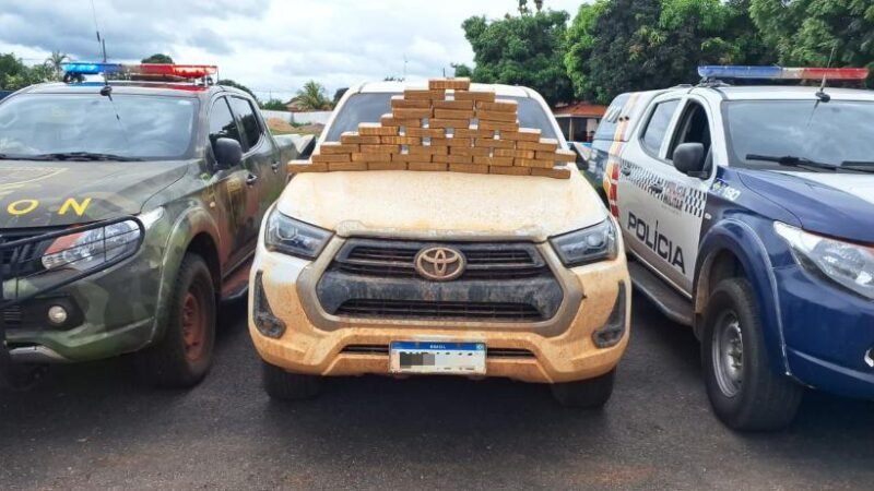 Polícia Militar e Gefron apreendem 40 quilos de drogas e causam prejuízo de cerca de R$ 1 milhão à facção