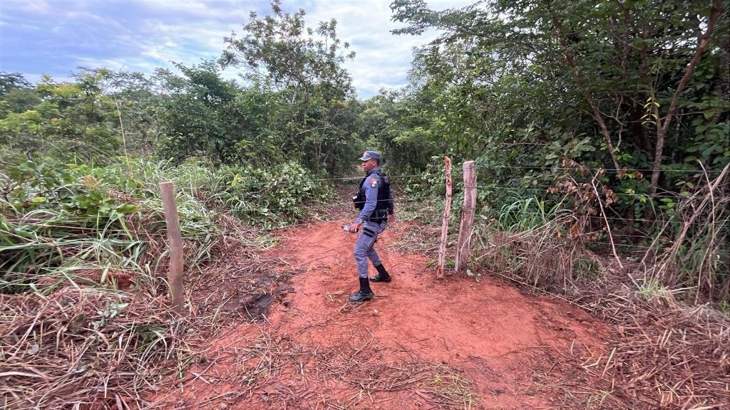 Polícia Militar impede invasão de terra em Chapada dos Guimarães