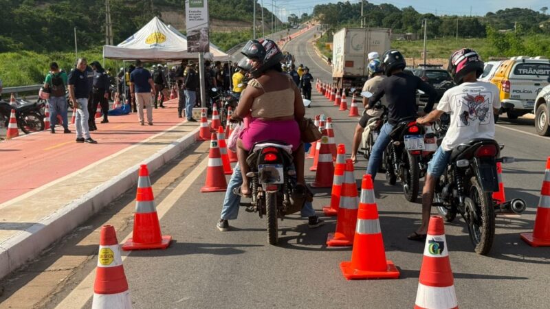 Operação flagra motociclistas com documentação vencida e sem habilitação em Cuiabá