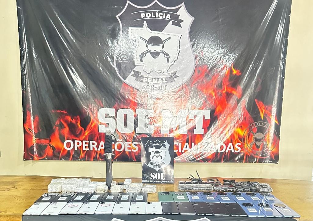 Varredura impede entrada de 31 aparelhos celulares e 40 carregadores na PCE em Cuiabá – Jornal Advogado – Em Mato Grosso