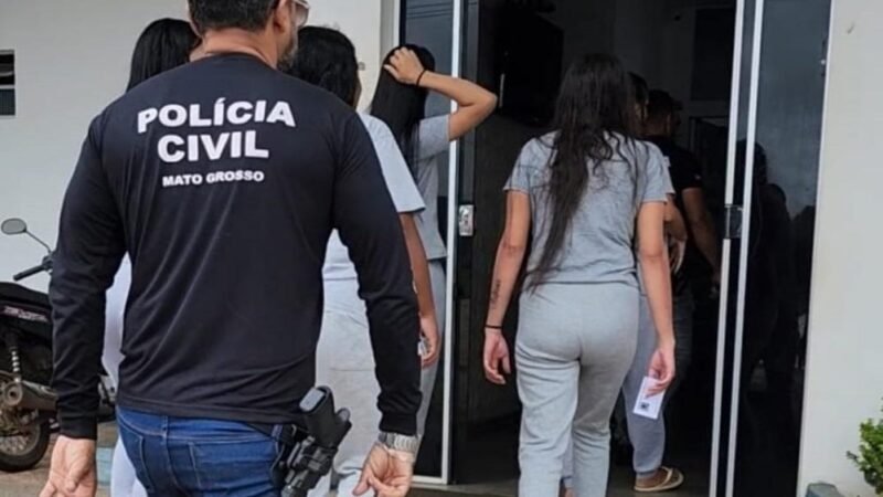 Polícias Civil e Penal prendem mulheres que tentavam entrar com drogas em presídio de Arenápolis