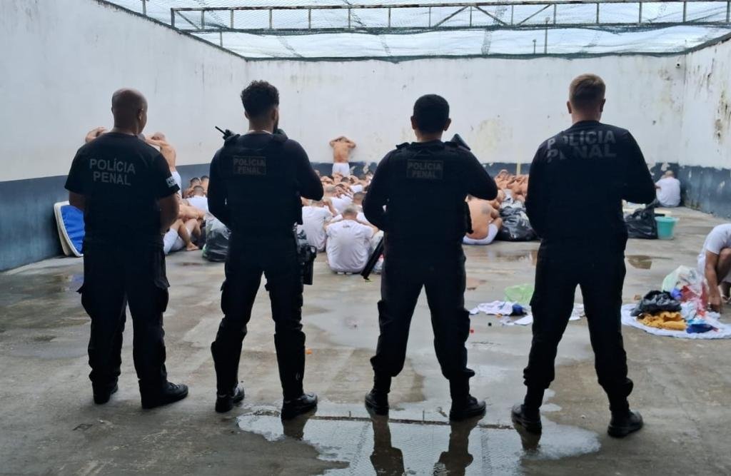 Polícia Penal realiza operação simultânea em unidades prisionais de todo Estado