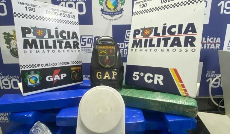 Polícia Militar fecha depósito de drogas e apreende 20 quilos de maconha