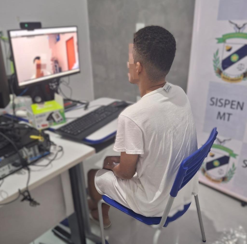 Serviço de telemedicina amplia atendimento médico a reeducandos no sistema penitenciário de MT
