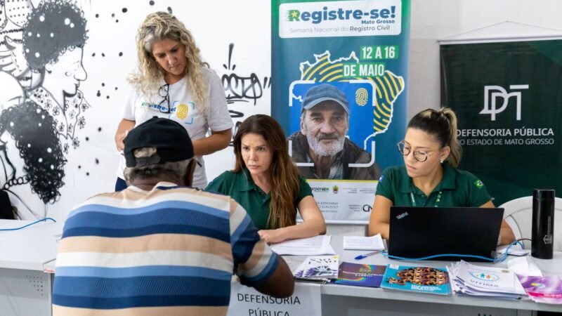 Sede da Secretaria de Cultura de Cuiabá sedia ação do programa “Registre-se!