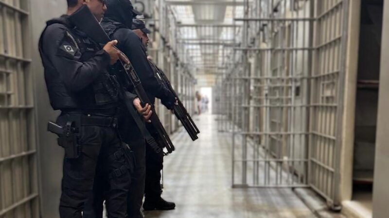 Secretaria de Justiça realiza 405 operações e retira 2.387 celulares de unidades do Sistema Penitenciário estadual