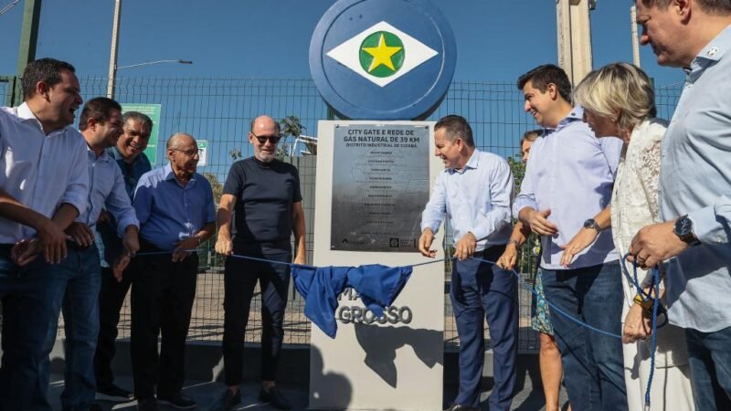 Gás natural chega ao Distrito Industrial e destrava nova fase da indústria em Cuiabá