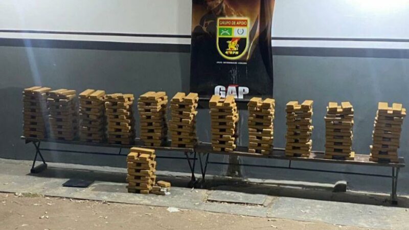 Polícia Militar prende mulher e apreende 353 tabletes de maconha em Várzea Grande