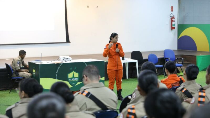 Corpo de Bombeiros capacita militares para atendimento humanizado às mulheres vítimas de violência