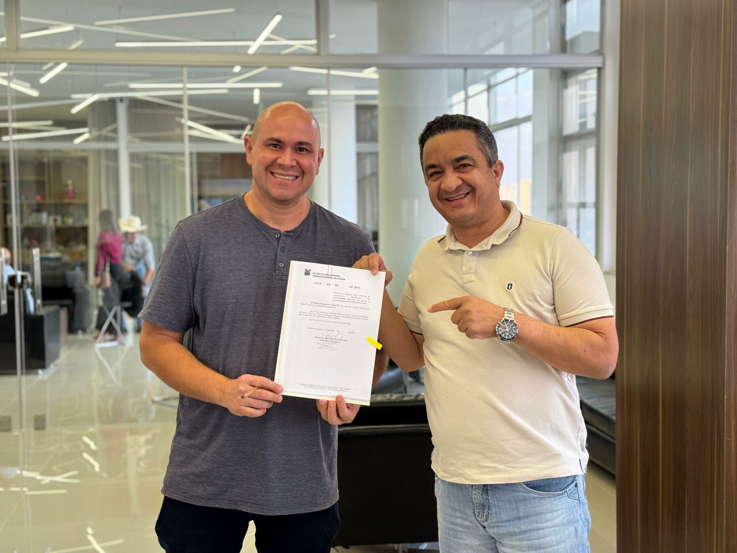 Prefeito sanciona lei que valoriza cultura no bairro Pedregal