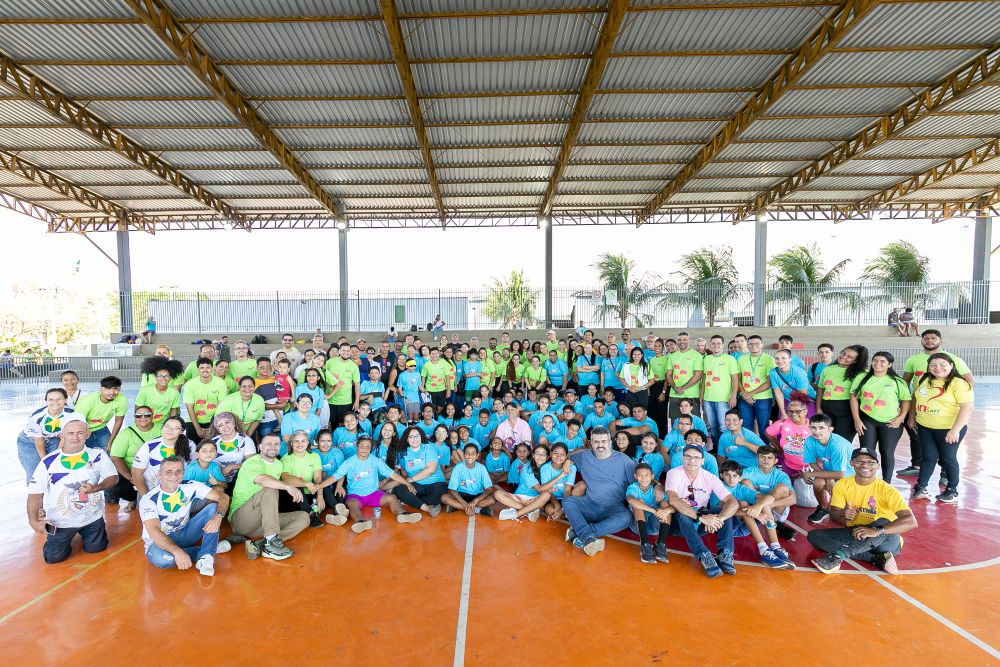 Festival Paralímpico Loterias Caixa reúne mais de 190 crianças e anuncia Centro de Referência em Cuiabá