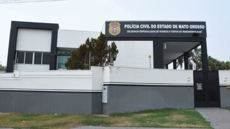 Polícia Civil prende homem flagrado por câmeras do Vigia Mais MT furtando grama da prefeitura