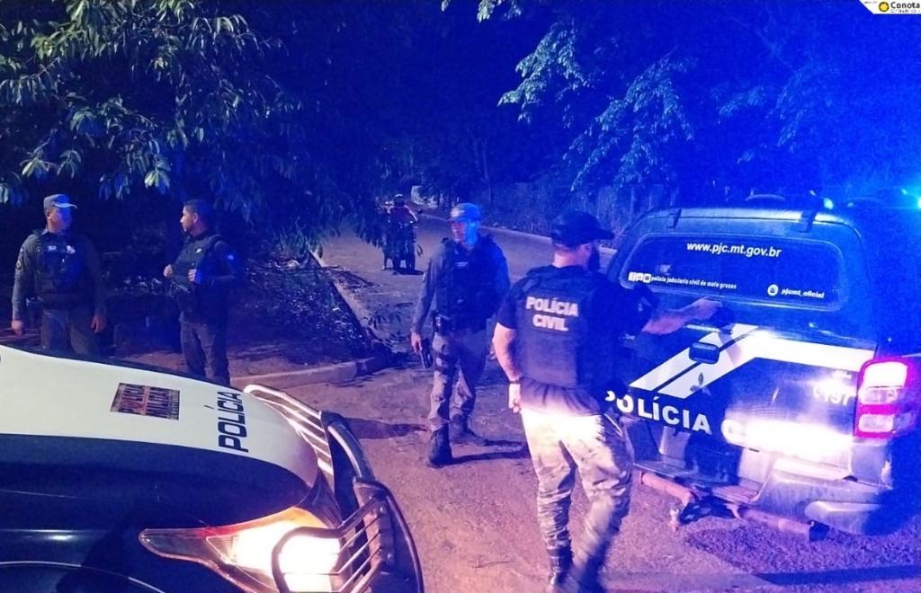 Polícias Civil e Militar realizam operação de combate à criminalidade em São José do Xingú