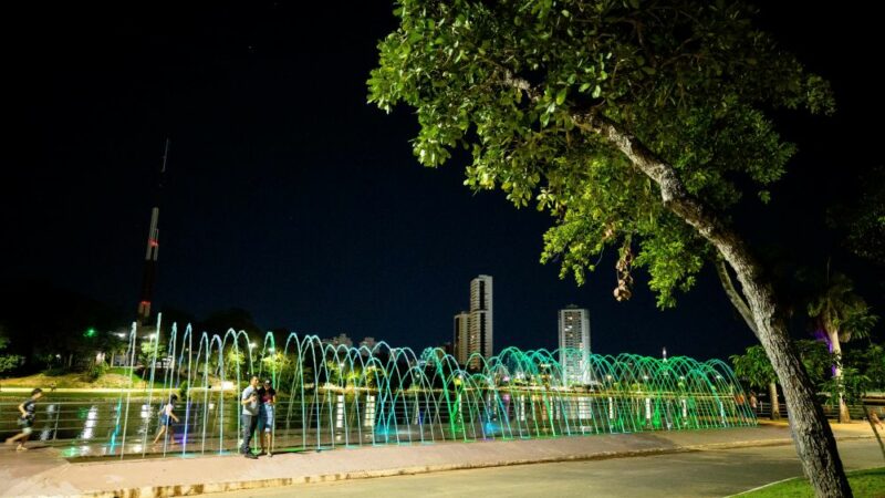 Prefeito orienta população a manter distância dos animais no Parque das Águas