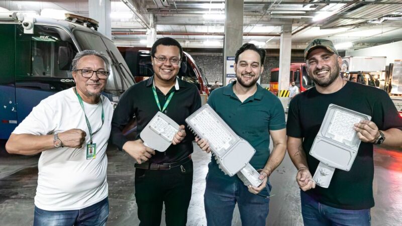 Prefeitura de Cuiabá vai instalar 5 mil lâmpadas de LED nos bairros; confira a relação