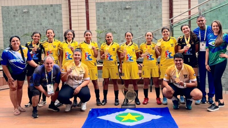 Mato Grosso conquista mais de 50 medalhas nos Jogos Escolares Brasileiros