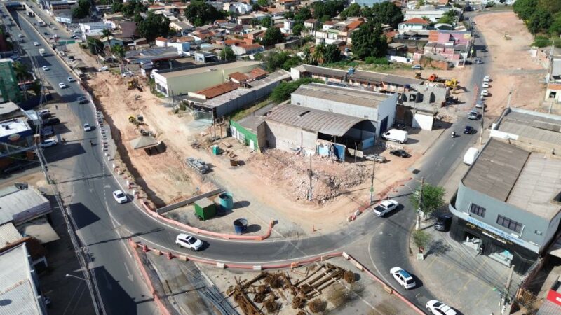 Obras do Complexo Leblon avançam com demolição de imóveis para duplicar Rua Boa Vista