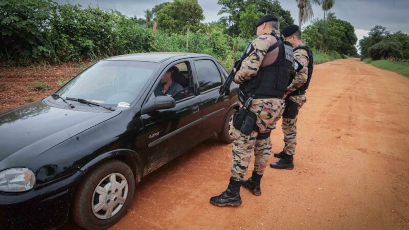 Patrulha Rural cumpre mandado de prisão de homem com 14 passagens criminais