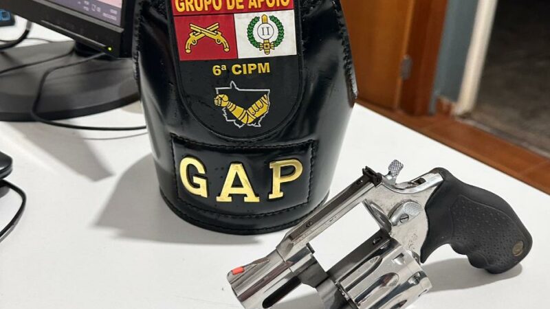 Polícia Militar prende três pessoas com arma de fogo e drogas em Poconé