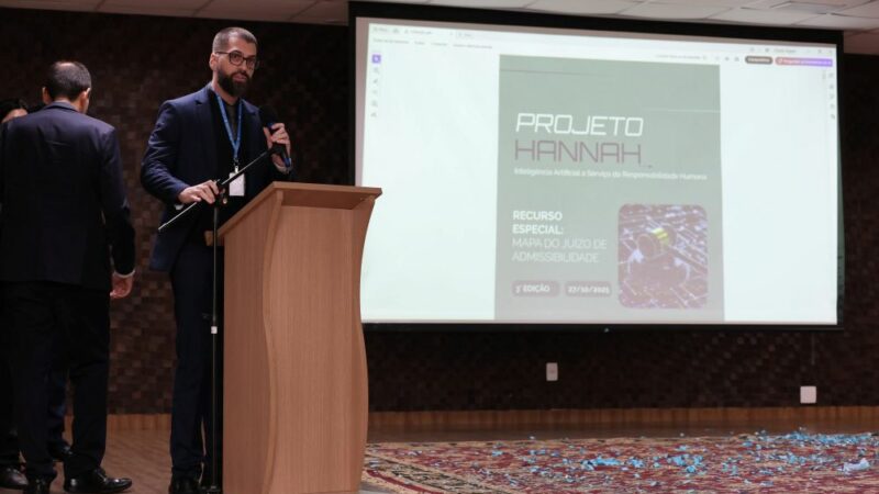 Judiciário de Mato Grosso apresenta inovação em IA para análise de admissibilidade