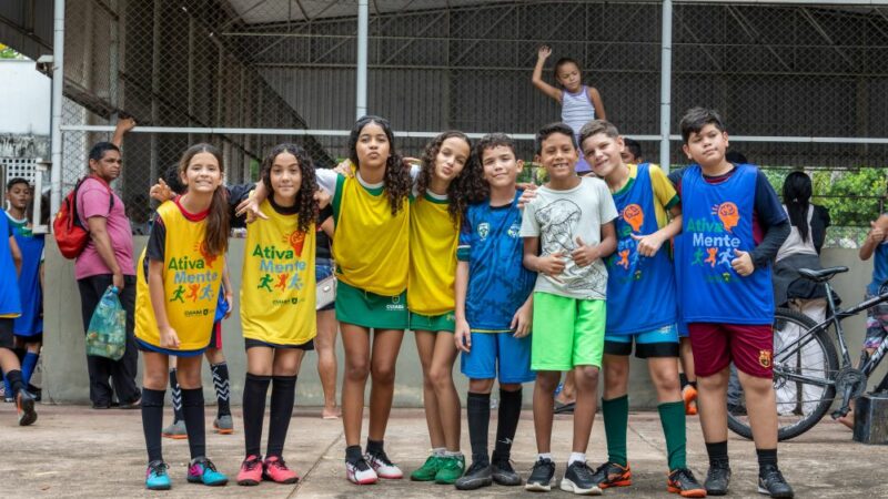 Entre gols e torcida, AtivaMente fortalece laços da comunidade escolar na UFMT