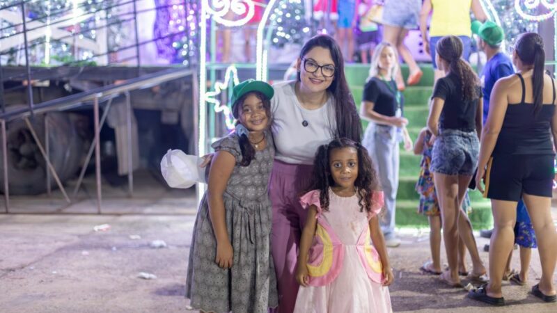 Carreta de Natal leva alegria e inclusão ao Distrito da Guia em Cuiabá