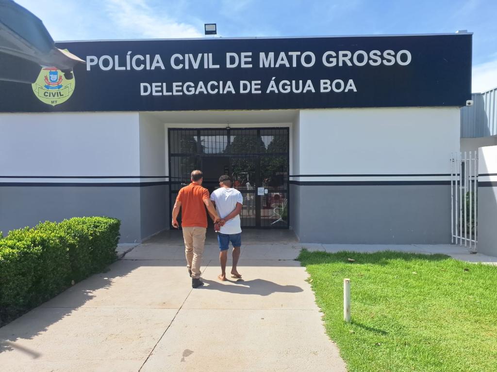 Polícia Civil prende foragido do Pará que estava vivendo em Mato Grosso