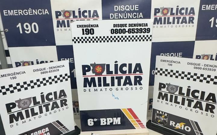 Adolescentes são apreendidos pela PM por homicídio de jovem em Cáceres