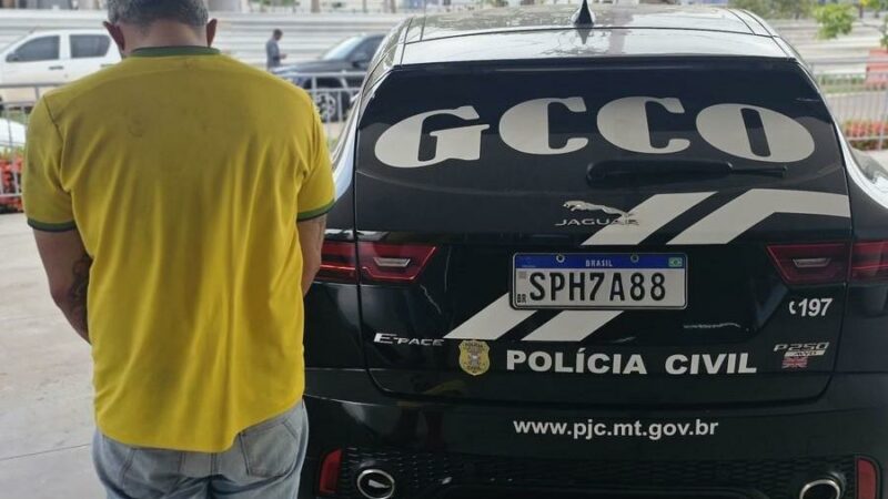 Polícia Civil prende suspeito de furtar caixa eletrônico e mercado em Várzea Grande