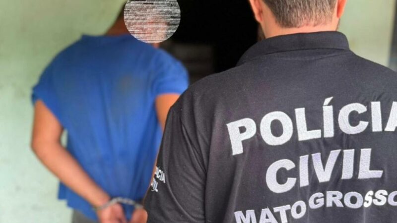 Polícia Civil prende em flagrante autor de tentativa de homicídio em Confresa