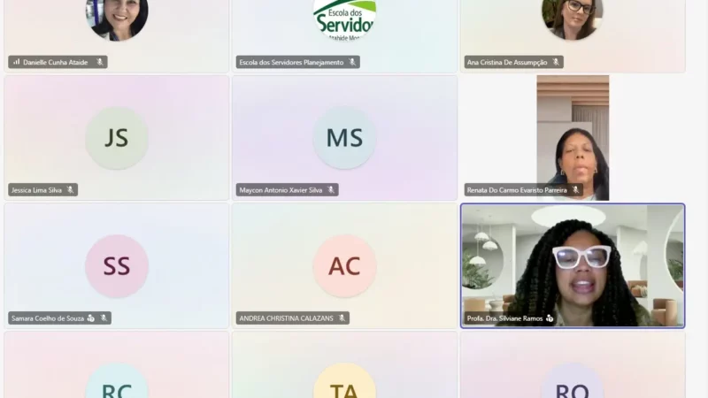 Debate sobre escuta institucional e acolhimento marca encerramento do Curso de Letramento Racial
