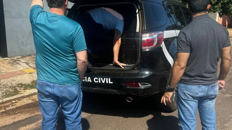 Polícia Civil prende homem por estupro e cárcere privado em Campo Grande