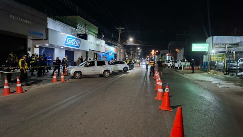 FISCALIZAÇÃO EM CUIABÁ: Operação Lei Seca prende nove pessoas e remove 53 veículos na madrugada desta sexta-feira 15-05-2026
