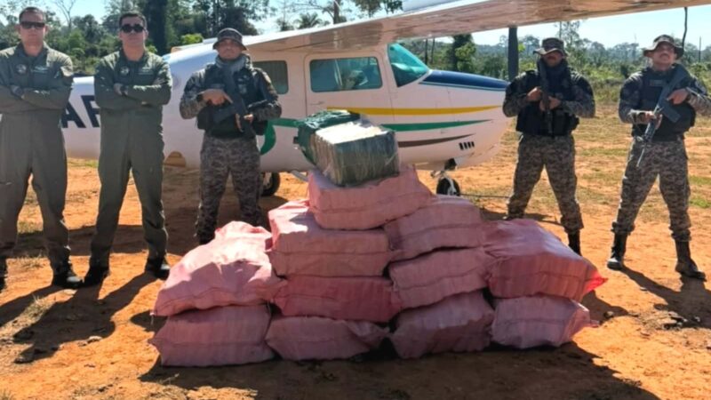 Operação integrada apreende 500 kg de maconha em Colniza